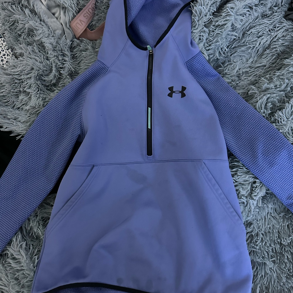 lavender under armor hoodie
